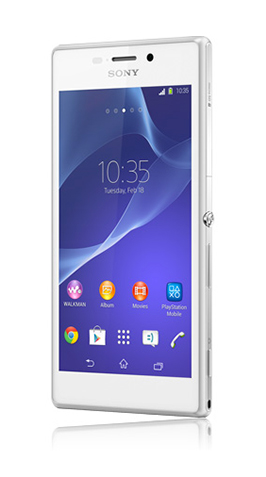 Sony Xperia M2 Blanc M6 Mobile by Orange