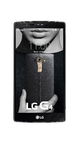 LG G4 Cuir avec M6 mobile 