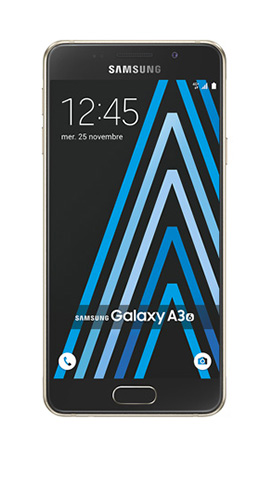 Samsung A3 2016 avec M6 mobile